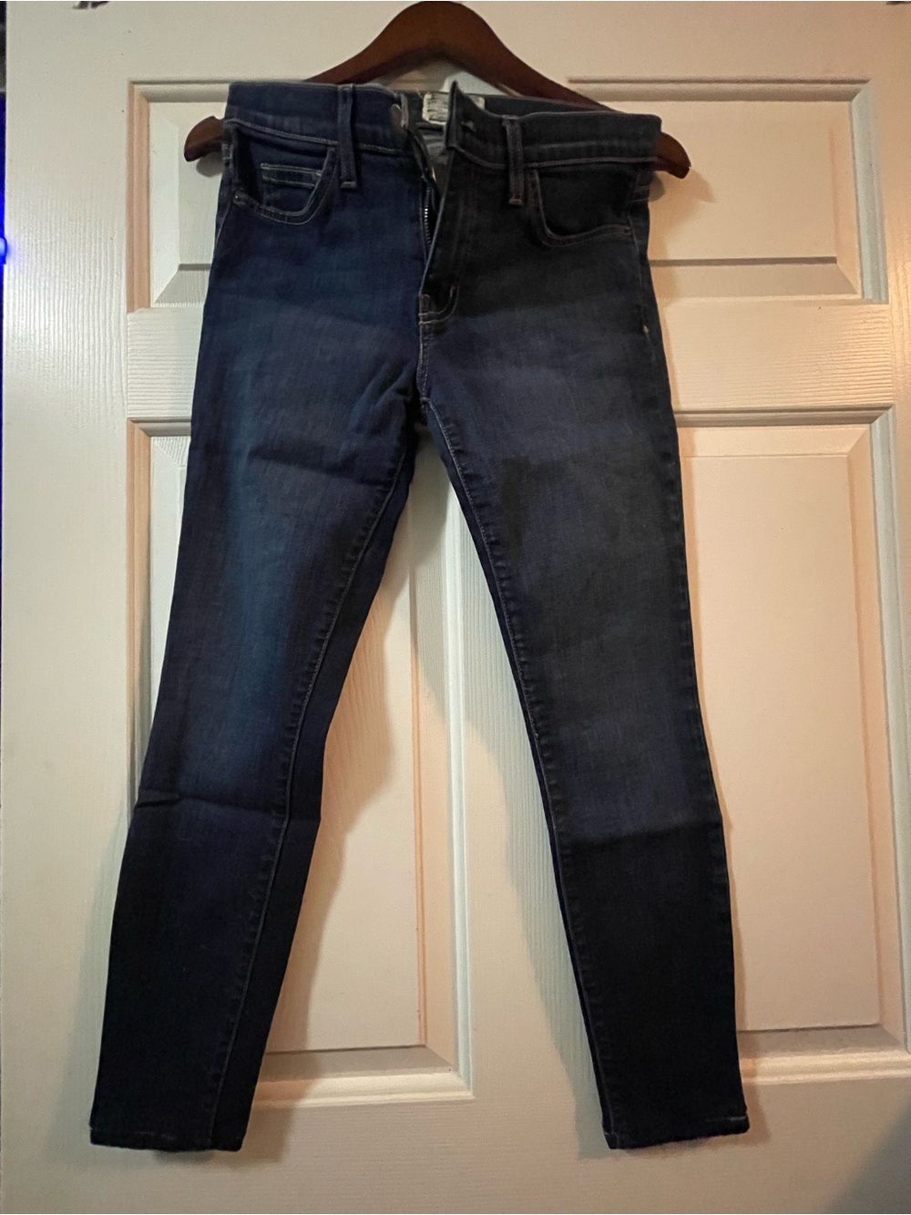 Current/Elliott The Ankle Skinny Jeans Stagecoach Blue Size 27⁠